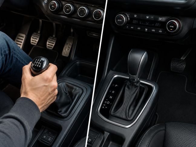 Manual and automatic gearbox comparison for London hire cars