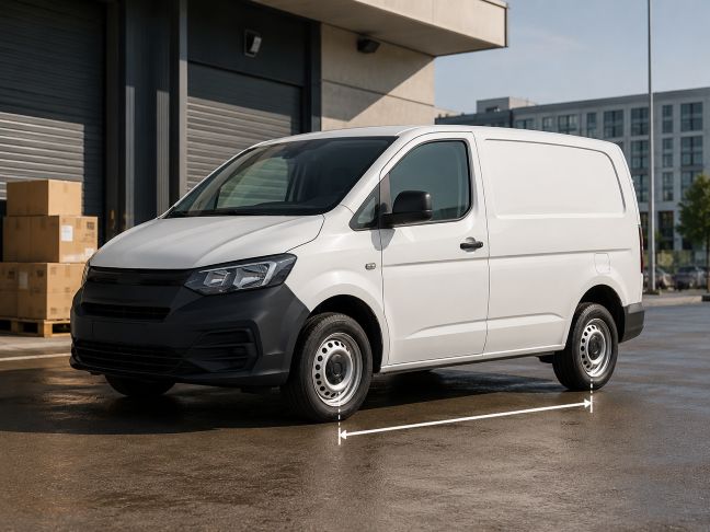 Short wheelbase van example for London van hire